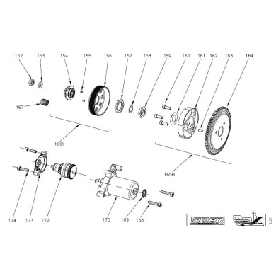 Pignone originale Z12 Rok - RokGP - Super Rok Vortex