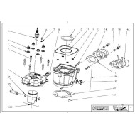 Joint Echappement Rok - junior Vortex Rok, MONDOKART, kart, go
