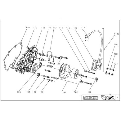 Coil 500210 Vortex Rok - Junior Rok, mondokart, kart, kart