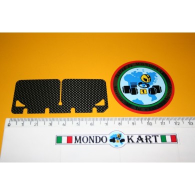 Membrane Carbon Vortex RokGP - SuperRok, MONDOKART, kart, go