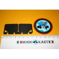 Membrane Carbon Vortex RokGP - SuperRok, MONDOKART, kart, go