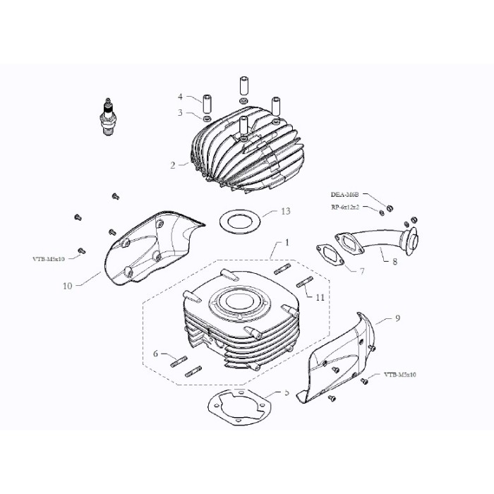 Convogliatore SX sinistro BMB Easykart EKL, MONDOKART, kart, go