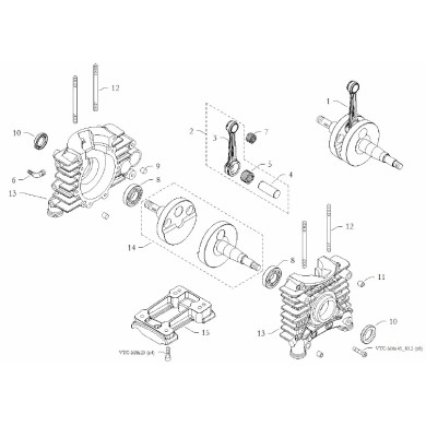Roulement 6204 C4 T 20X47X14, MONDOKART, kart, go kart
