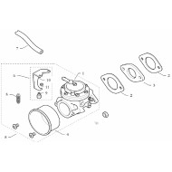 Tubo Depresión 11 cm para todos los motores, MONDOKART, kart