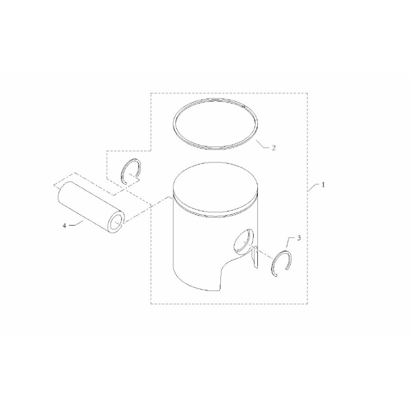 Segment piston (bande) EKA, MONDOKART, kart, go kart, karting