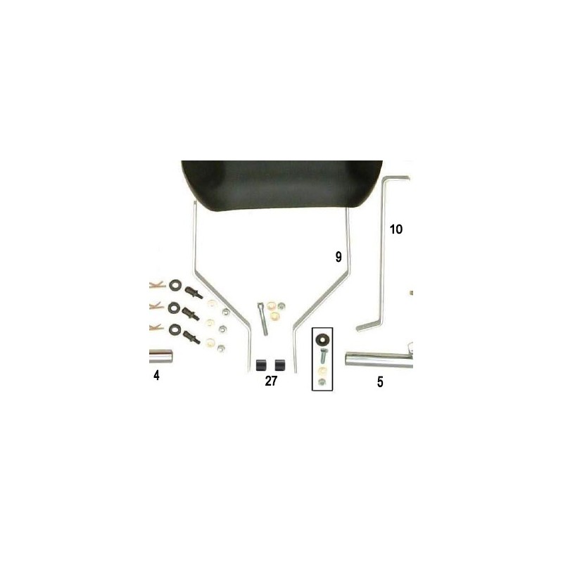 Espesor Fijacion Frontal Superior 6,5x18x14 CRG, MONDOKART