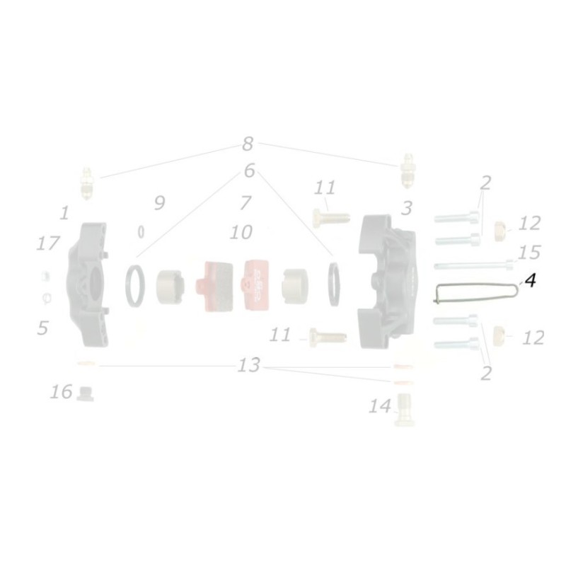 Spina Sicurezza Anteriore CRG V05 / V04, MONDOKART, kart, go