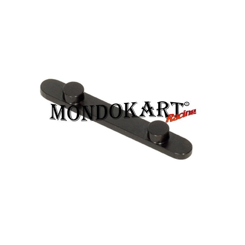 Key with 2 Pegs (D 7,4mm - INT 34mm - H 3mm), mondokart, kart