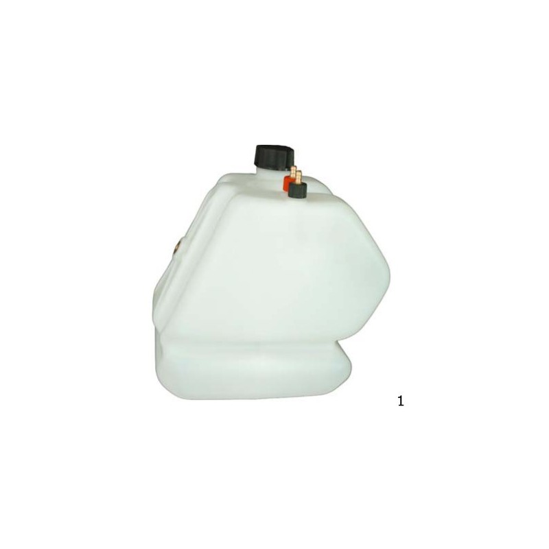 Serbatoio 8,5 lt. per 125cc completo KG, MONDOKART, kart, go