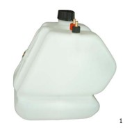 Serbatoio 8,5 lt. per 125cc completo KG, MONDOKART, kart, go