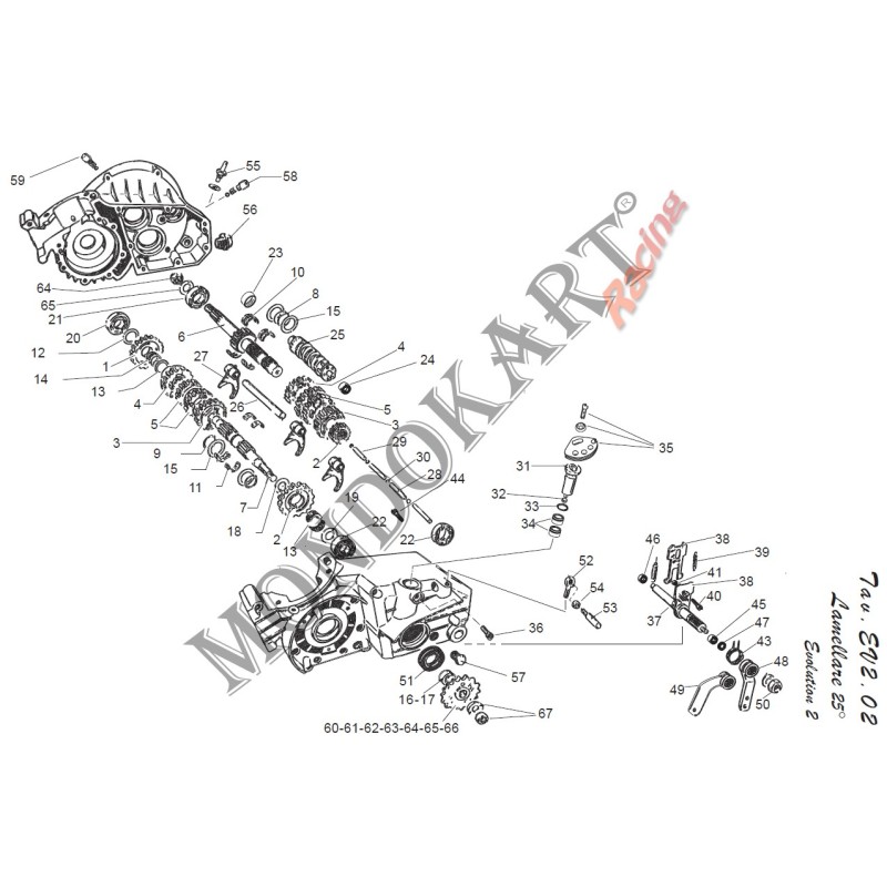 Pignone Pavesi KZ, MONDOKART, kart, go kart, karting, ricambi