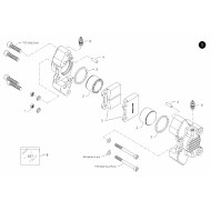 Pinza Freno Trasera R I38x2 EASYKART BirelArt, MONDOKART, kart