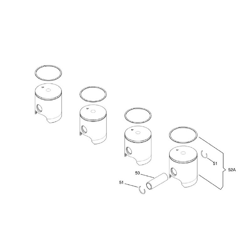 Piston Pin 175cc X30 SuperShifter, mondokart, kart, kart store