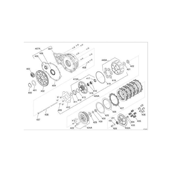 Disque Embrayage Garnì Iame Screamer (1-2) RT (Course)