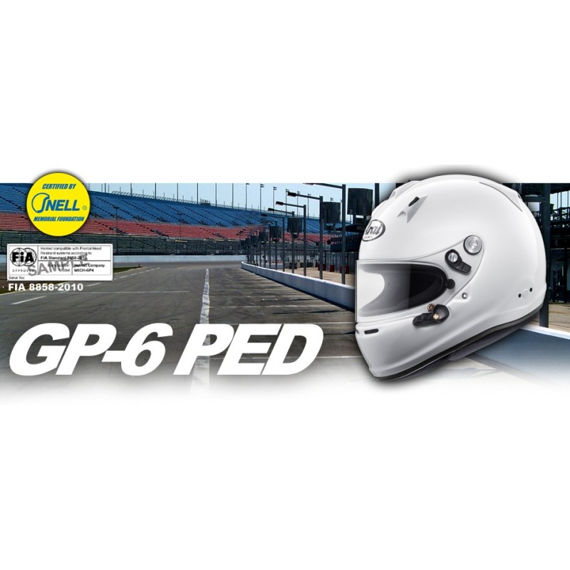 Casco Arai GP-6 PED (auto ignifugo), MONDOKART, kart, go kart