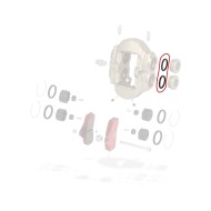 Oring eine Kappe vorne Sattels BSS KZ TonyKart OTK, MONDOKART