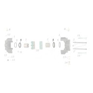 Torica Guardapolvo Pinza Trasera CRG V05, MONDOKART, kart, go