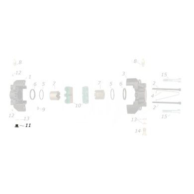 Tappo M10 freno (tutti gli impianti frenanti), MONDOKART, kart