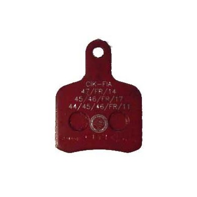 Brake Pad BS5 - BS6 - OTK SA2 Red TonyKart, mondokart, kart