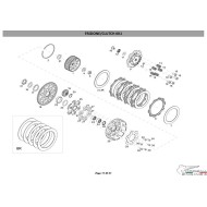 Ressort d'embrayage Modena KK1 MKZ, MONDOKART, kart, go kart