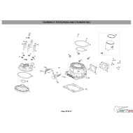 Guarnizione Cilindro 0,30 Modena KK1 MKZ, MONDOKART, kart, go