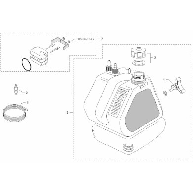 Bouchon Réservoir amovible L8,5 BirelArt, MONDOKART, kart, go