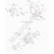 Porte Disque avant KZ KF 25 / 42x66-6 / 6A HQ BirelArt