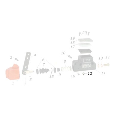 Clips Goupille 8 mm CRG, MONDOKART, kart, go kart, karting