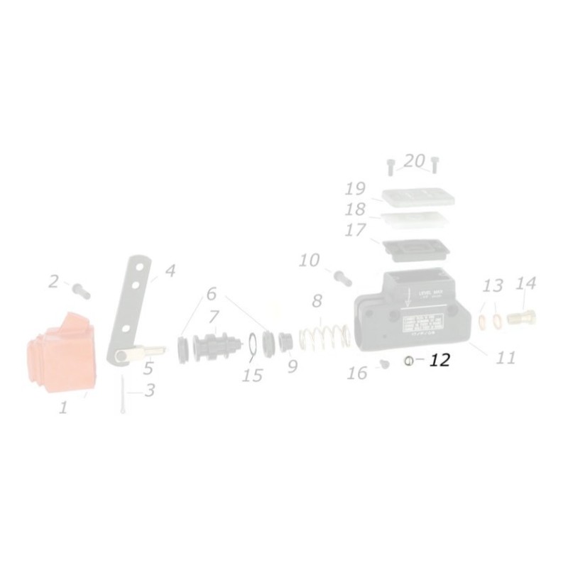 Clips Goupille 8 mm CRG, MONDOKART, kart, go kart, karting