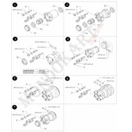 Buje Trasero 50mm x 115 - 8A HQ BirelArt, MONDOKART, kart, go