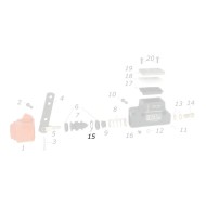 Espesor 14-20x0,5 bomba freno CRG, MONDOKART, kart, go kart