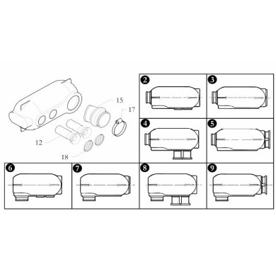 Intake pipe 29 PD BirelArt, mondokart, kart, kart store