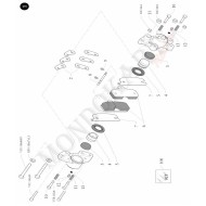 Guarnizione a tazza 32 EPDM BirelArt, MONDOKART, kart, go kart