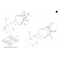 Rosetta Nylon per viti antistallonamento m5 Birel Easykart