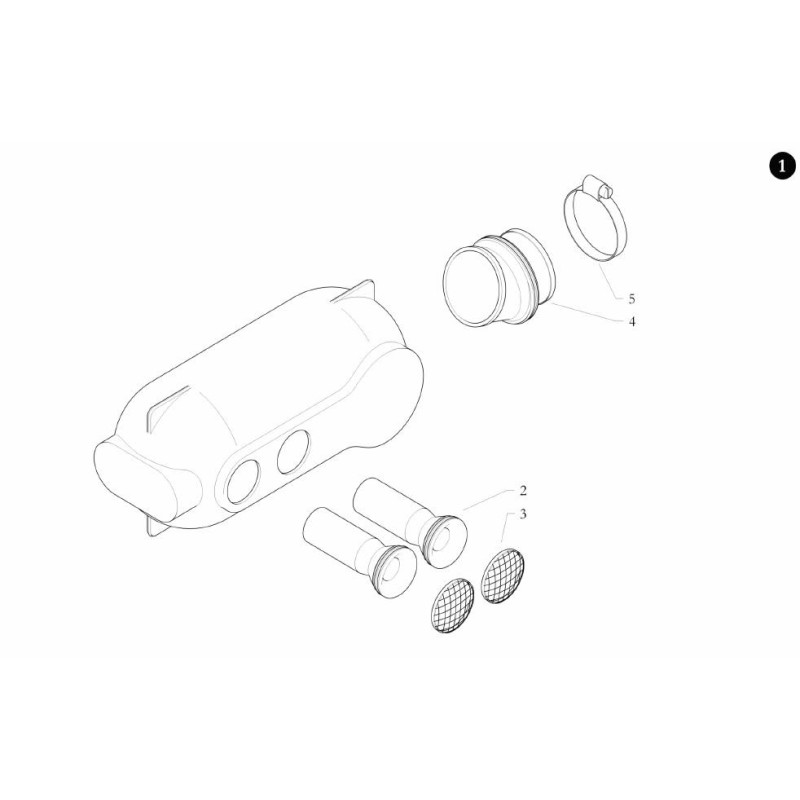 Intake silencer BirelArt Easykart, mondokart, kart, kart store