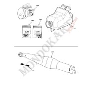 Carburateur Ibea 24 Vortex bleu DVS, MONDOKART, kart, go kart