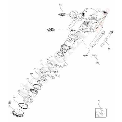 Clips UNI 7437 BirelArt, MONDOKART, kart, go kart, karting