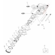 Kit revisione pinza RR-I32X2 FL01 BirelArt, MONDOKART, kart, go
