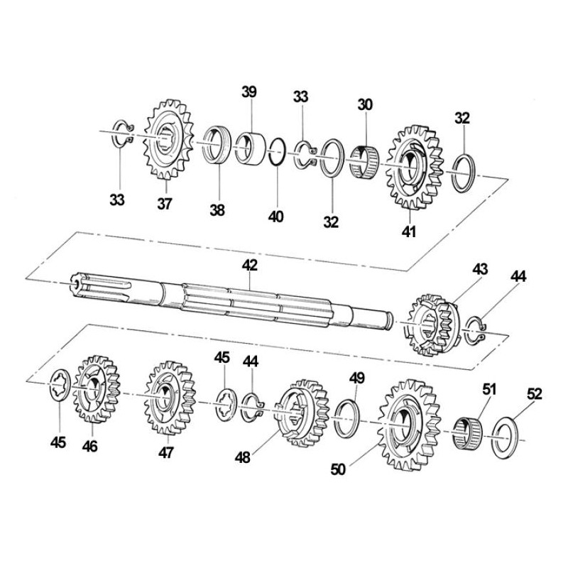 Joint Torique O-ring Pignon TM, MONDOKART, kart, go kart