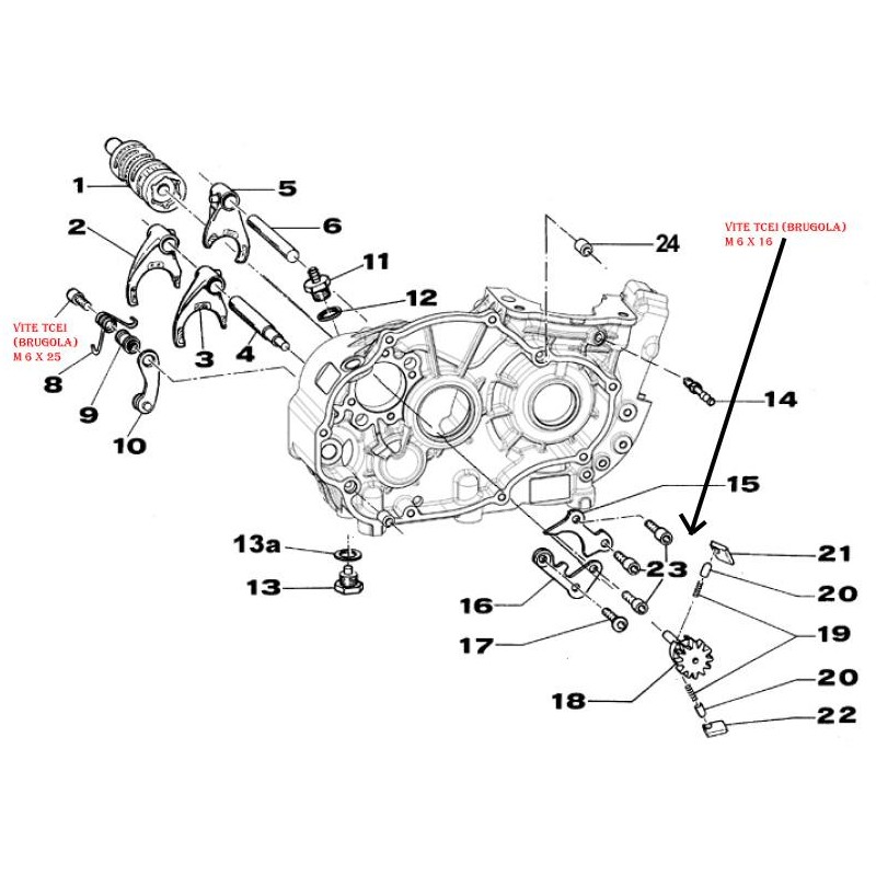 Gear pawl carrier TM, mondokart, kart, kart store, karting