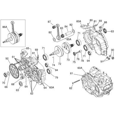 Biella completa 175cc X30 SuperShifter, MONDOKART, kart, go