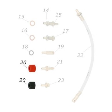 Tappino pescante tanica CRG, MONDOKART, kart, go kart, karting