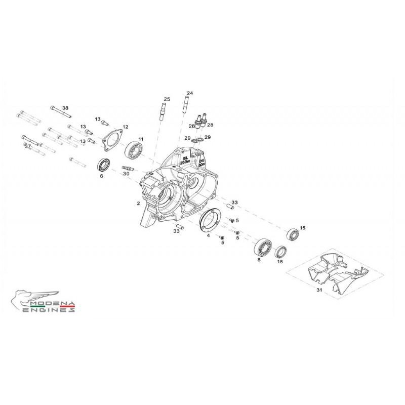 Belüften Öl M 12 x 1,5 Modena KK1 MKZ, MONDOKART, kart, go