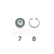 Clips colonne direction D22, MONDOKART, kart, go kart, karting