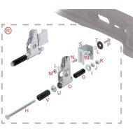 Attacco protezione posteriore Mini Rookie OTK Tonykart