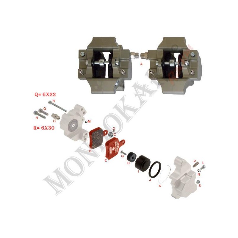 Senkkopfschraube M4x14 mm, MONDOKART, kart, go kart, karting