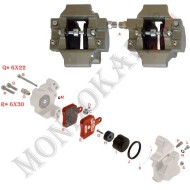 Imán Piston Pinza Freno BS5 - SA2 - BSD OTK TonyKart