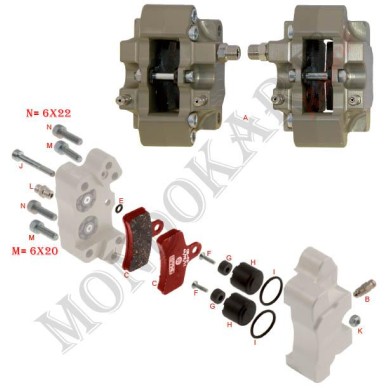 Joint Torique Etrier frein avant SA3 OTK TonyKart, MONDOKART