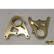 Soporte Pinza Freno Delantera (single) PCR KZ, MONDOKART, kart