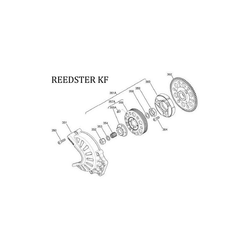Cage Roller Clutch Pinion Iame, mondokart, kart, kart store